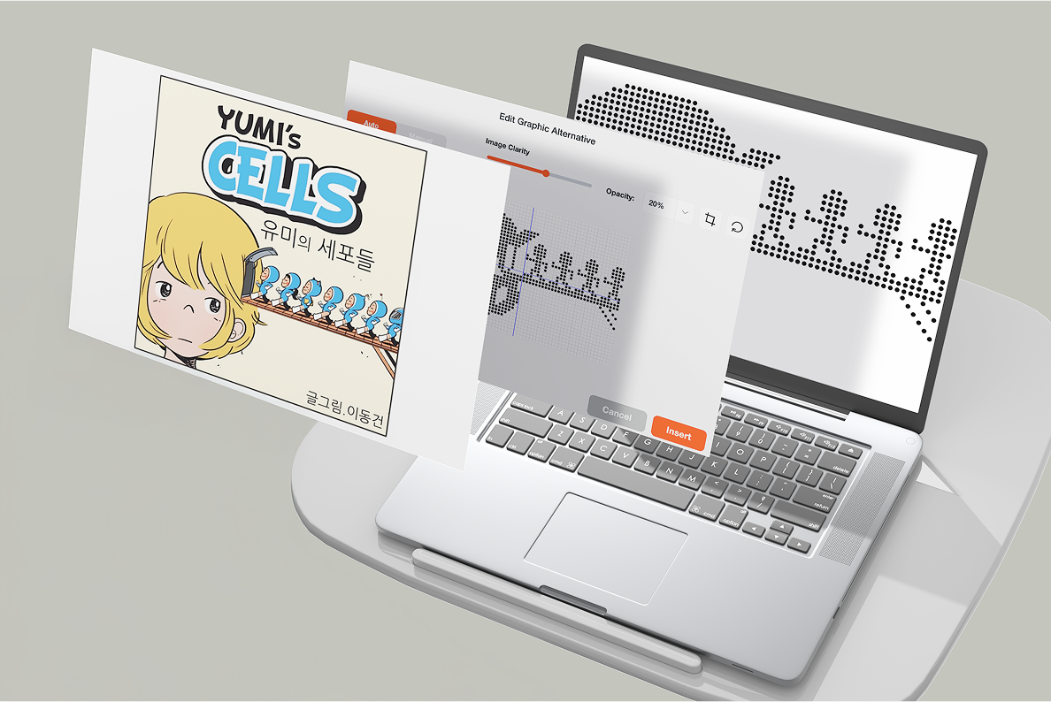 Dot Image Conversion Process